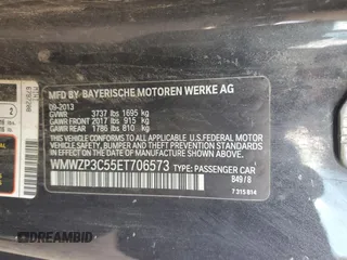 2014 MINI Convertible S with VIN WMWZP3C55ET706573, listed as a Copart auction lot 52325705 with 125,076 mi miles and Salvage Title. Bid and sale history available at DreamBid. Image 13.