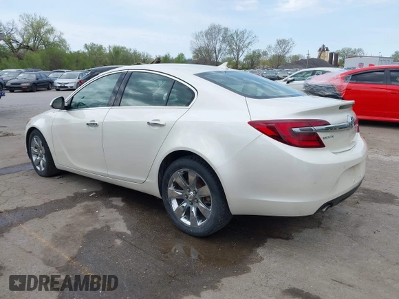 2014 Buick Regal Premium I with VIN 2G4GN5EX7E9159903, listed as a IAAI auction lot 42010680 with 192,589 mi miles and . Bid and sale history available at DreamBid. Image 3.