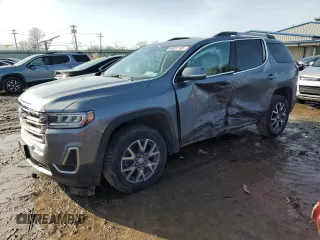 2022 GMC Acadia SLT with VIN 1GKKNUL48NZ145049, listed as a Copart auction lot 48351105 with 28,848 mi miles and Salvage title. Bid and sale history available at DreamBid. Image 1.