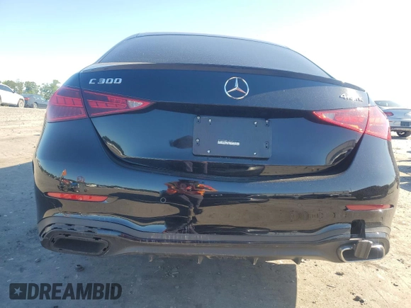 2023 Mercedes-Benz C 300 z VIN W1KAF4HB5PR133218, wystawiony jako Copart lot #56040115 z przebiegiem 31 314 mil mil oraz Szkoda całkowita • Salvage title. Historia ofert i sprzedaży dostępna na DreamBid. Obrazek 6.