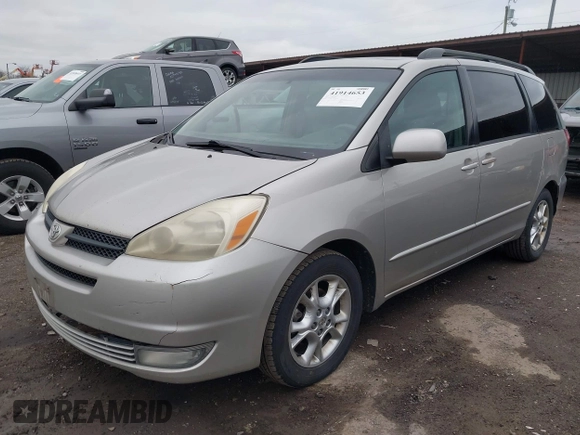 2005 Toyota Sienna XLE with VIN 5TDZA22C05S268221, listed as a IAAI auction lot 41914653 with 250,236 mi miles and . Bid and sale history available at DreamBid. Image 2.