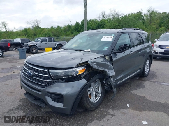 2024 Ford Explorer XLT with VIN 1FMSK7DH2RGA66805, listed as a IAAI auction lot 41965748 with 16,968 mi miles and . Bid and sale history available at DreamBid. Image 17.