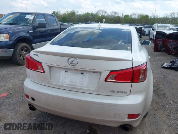 2011 Lexus IS 250 with VIN JTHBF5C24B5133687, listed as a IAAI auction lot 42013015 with 116,939 mi miles. Bid and sale history available at carsss.com. Image 16.