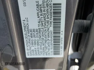 2022 Acura TLX Technology with VIN 19UUB5F45NA002431, listed as a Copart auction lot 63134745 with 41,316 mi miles and Salvage title. Bid and sale history available at DreamBid. Image 12.
