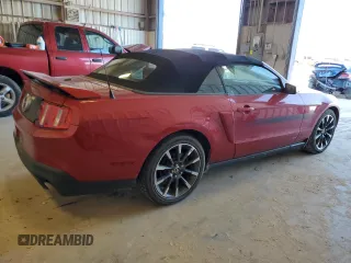 2011 Ford Mustang GT with VIN 1ZVBP8FF7B5153654, listed as a Copart auction lot 81257634 with 48,879 mi miles and Salvage Title. Bid and sale history available at DreamBid. Image 3.