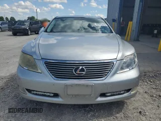 2008 Lexus LS 460 with VIN JTHBL46F285067604, listed as a Copart auction lot 61845475 with 159,870 mi miles and Salvage title. Bid and sale history available at DreamBid. Image 5.