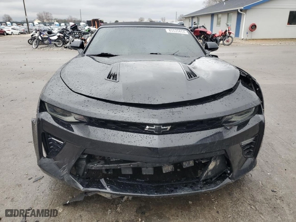 2017 Chevrolet Camaro 2SS with VIN 1G1FH3D75H0106850, listed as a Copart auction lot 85535654 with 0 mi miles and Salvage Title. Bid and sale history available at carsss.com. Image 5.