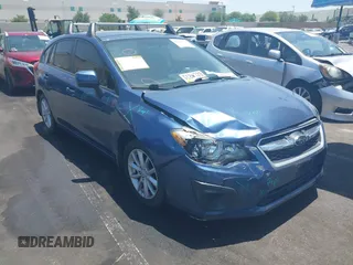 2012 Subaru Impreza Premium с VIN JF1GPAB62CH245489, выставлен на аукционе IAAI как лот 42498529 с пробегом 132 931 миль миль и . История ставок и продаж доступна на DreamBid. Изображение 1.