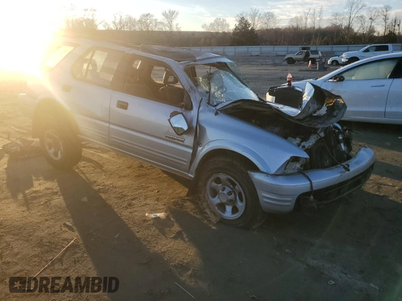 2000 Honda Passport LX with VIN 4S6CK58W7Y4416423, listed as a Copart auction lot 87708165 with 0 mi miles and Salvage Title. Bid and sale history available at carsss.com. Image 4.