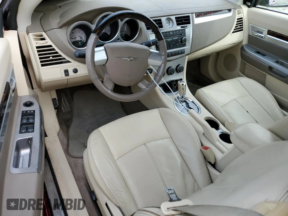 2008 Chrysler Sebring Limited z VIN 1C3LC65M98N634669, wystawiony jako Copart lot #48440025 z przebiegiem 87 629 mil mil oraz Szkody całkowita. Historia ofert i sprzedaży dostępna na DreamBid. Obrazek 8.