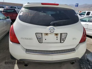 2006 Nissan Murano S with VIN JN8AZ08T96W428085, listed as a Copart auction lot 74127114 with 260,577 mi miles and Salvage Title. Bid and sale history available at carsss.com. Image 6.