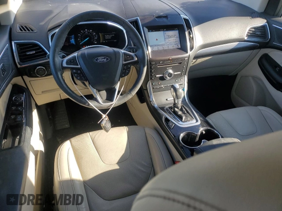 2018 Ford Edge Titanium with VIN 2FMPK4K85JBB36512, listed as a Copart auction lot 45997105 with 126,720 mi miles and Salvage Title. Bid and sale history available at carsss.com. Image 8.