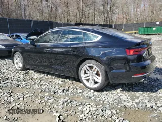 2019 Audi A5 Sportback Premium Plus with VIN WAUBNCF55KA057836, listed as a Copart auction lot 49594144 with 48,259 mi miles. Bid and sale history available at carsss.com. Image 2.