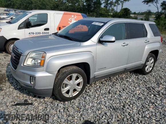 2017 GMC Terrain SLE z VIN 2GKALNEK3H6204575, wystawiony jako Copart lot #58817035 z przebiegiem 81 110 mil mil oraz Czysty tytuł • Clean title. Historia ofert i sprzedaży dostępna na DreamBid. Obrazek 1.