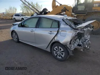 2018 Toyota Prius Two with VIN JTDKARFUXJ3552299, listed as a Copart auction lot 50163025 with Not Provided miles and Salvage Title. Bid and sale history available at carsss.com. Image 2.