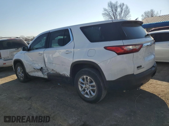 2018 Chevrolet Traverse with VIN 1GNEREKW8JJ281199, listed as a Copart auction lot 42822565 with 122,435 mi miles and Salvage title. Bid and sale history available at DreamBid. Image 2.