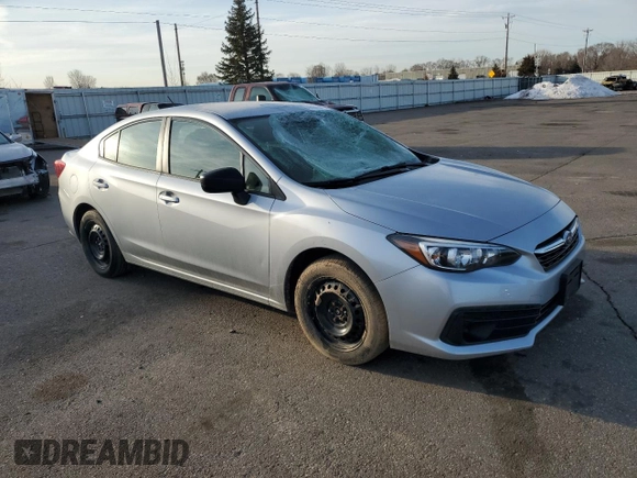 2020 Subaru Impreza with VIN 4S3GKAB61L3611044, listed as a Copart auction lot 48131045 with 62,757 mi miles and Salvage title. Bid and sale history available at DreamBid. Image 4.