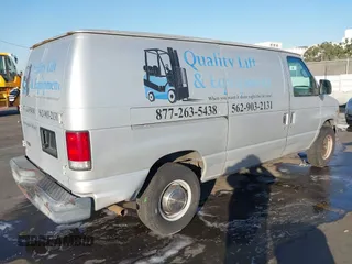 2001 Ford Econoline Cargo Commercial with VIN 1FTNE24L91HA47845, listed as a IAAI auction lot 40928145 with 227,427 mi miles and . Bid and sale history available at carsss.com. Image 4.