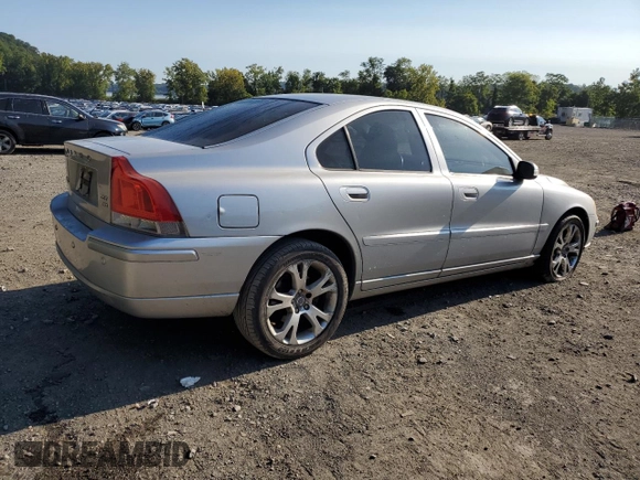 2009 Volvo S60 2.5T with VIN YV1RH592392728909, listed as a Copart auction lot 68853614 with 261,987 mi miles and Salvage Title. Bid and sale history available at carsss.com. Image 3.