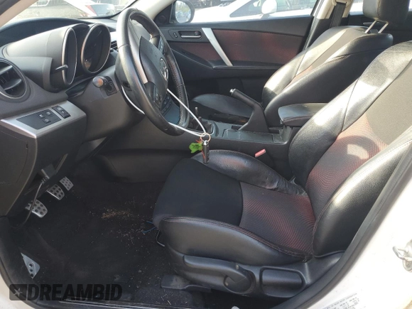 2013 Mazda 3 Mazdaspeed3 Touring with VIN JM1BL1L38D1805160, listed as a Copart auction lot 56572725 with 121,181 mi miles and Salvage title. Bid and sale history available at DreamBid. Image 7.