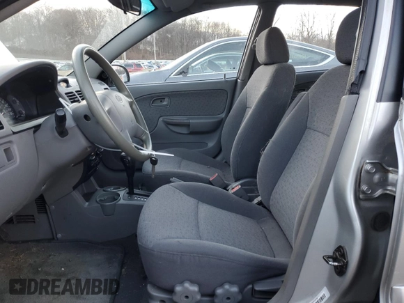 2003 Kia Rio with VIN KNADC165836134738, listed as a Copart auction lot 87366624 with 34,364 mi miles and Clean Title. Bid and sale history available at carsss.com. Image 7.