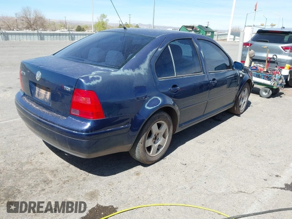 2002 Volkswagen Jetta GLS with VIN 3VWSP69M42M087198, listed as a IAAI auction lot 41858199 with 194,619 mi miles and . Bid and sale history available at DreamBid. Image 4.