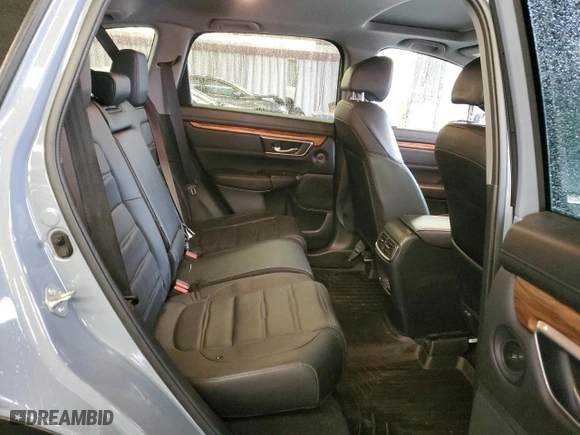 2020 Honda CR-V Hybrid Touring with VIN 7FART6H97LE012323, listed as a Copart auction lot 43474735 with 58,934 mi miles and Non Repairable. Bid and sale history available at carsss.com. Image 11.