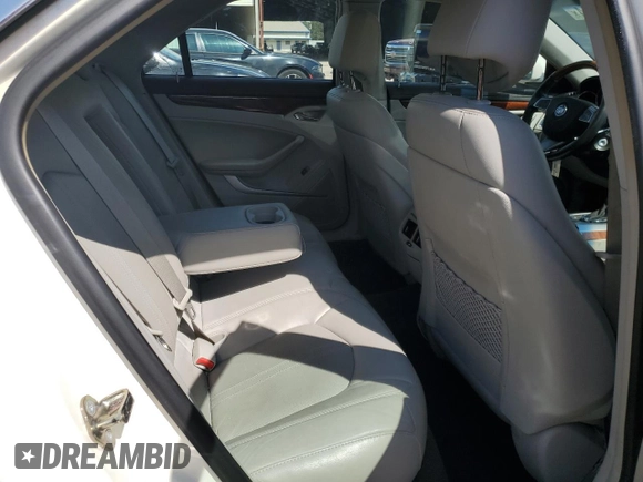 2010 Cadillac CTS Luxury with VIN 1G6DE5EG9A0132751, listed as a Copart auction lot 69049134 with 128,857 mi miles and Salvage Title. Bid and sale history available at carsss.com. Image 10.