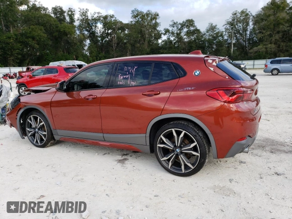 2018 BMW X2 xDrive28i with VIN WBXYJ5C30JEF69377, listed as a Copart auction lot 71223692 with 41,748 mi miles. Bid and sale history available at carsss.com. Image 2.