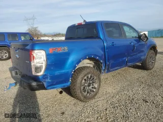 2019 Ford Ranger XL with VIN 1FTER4FH0KLA20699, listed as a Copart auction lot 48126045 with 25,887 mi miles and Salvage Title. Bid and sale history available at carsss.com. Image 3.
