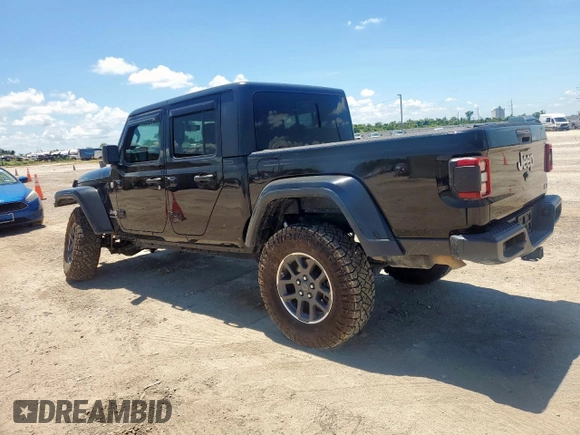 2020 Jeep Gladiator Overland z VIN 1C6HJTFG4LL106998, wystawiony jako Copart lot #62413585 z przebiegiem 71 764 mil mil oraz Szkoda całkowita • Salvage title. Historia ofert i sprzedaży dostępna na DreamBid. Obrazek 2.