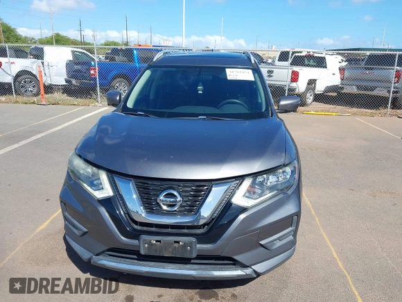 2017 Nissan Rogue S with VIN 5N1AT2MT0HC772192, listed as a IAAI auction lot 41762454 with 76,779 mi miles. Bid and sale history available at carsss.com. Image 12.