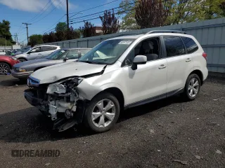 2014 Subaru Forester Premium with VIN JF2SJAEC4EH529816, listed as a Copart auction lot 56097135 with 115,387 mi miles and Salvage title. Bid and sale history available at DreamBid. Image 1.
