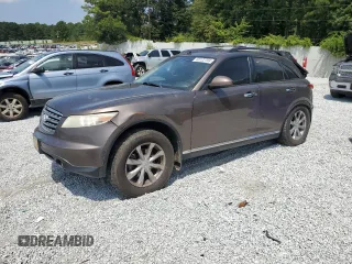 2008 Infiniti FX35 with VIN JNRAS08U98X104513, listed as a Copart auction lot 74781494 with 159,263 mi miles and Salvage Title. Bid and sale history available at carsss.com. Image 1.