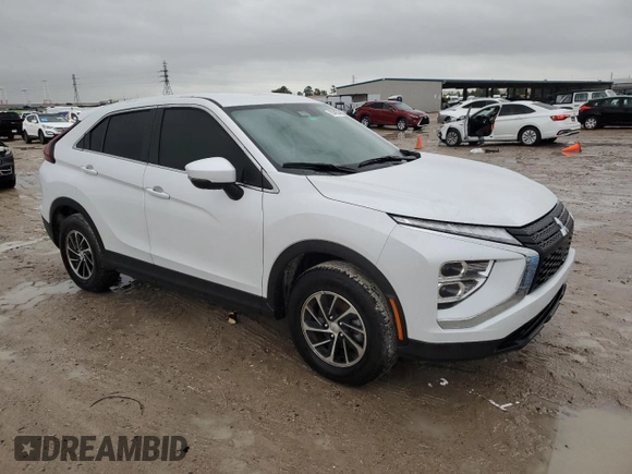 2024 Mitsubishi Eclipse Cross ES с VIN JA4ATUAA2RZ006959, выставлен на аукционе Copart как лот 82399804 с пробегом 6 373 миль миль и На запчасти • Non repairable. История ставок и продаж доступна на DreamBid. Изображение 4.