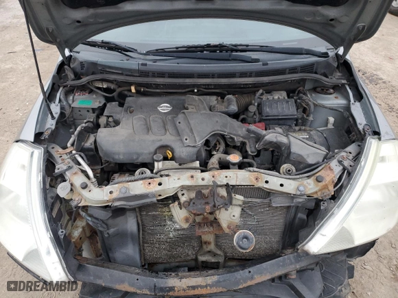 2008 Nissan Versa 1.8 SL with VIN 3N1BC13E78L406081, listed as a Copart auction lot 85780874 with 157,618 mi miles and Salvage Title. Bid and sale history available at carsss.com. Image 12.