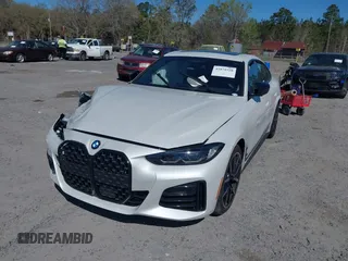 2024 BMW 4 Series M440i with VIN WBA63AW01RFS46965, listed as a IAAI auction lot 41879338 with 12,456 mi miles and . Bid and sale history available at carsss.com. Image 17.