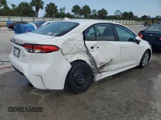 2023 Toyota Corolla LE with VIN 5YFB4MDE8PP021236, listed as a Copart auction lot 52107675 with 24,146 mi miles and Salvage Title. Bid and sale history available at carsss.com. Image 3.