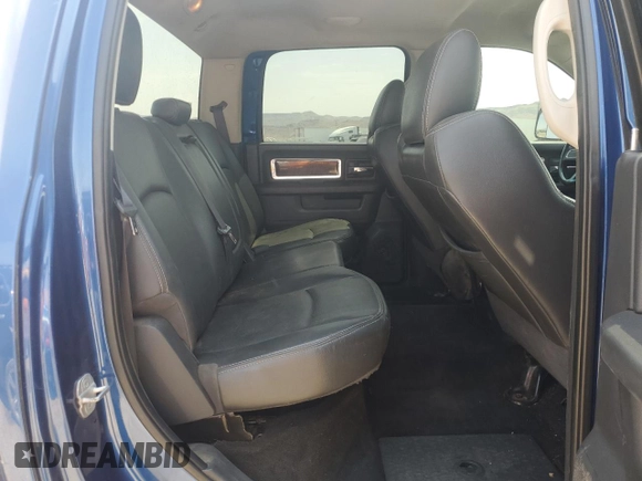 2011 Ram 2500 Laramie with VIN 3D7UT2CL0BG590537, listed as a Copart auction lot 58227634 with 186,752 mi miles and Salvage title. Bid and sale history available at DreamBid. Image 10.