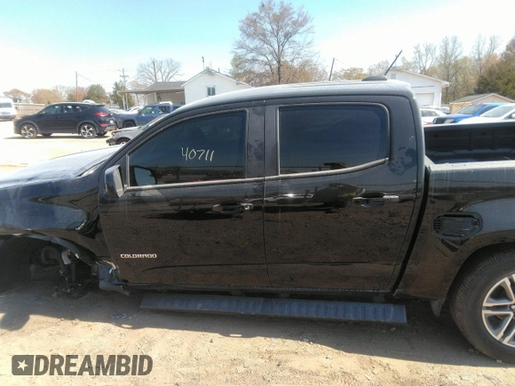 2020 Chevrolet Colorado 2WD Work Truck with VIN 1GCGSBEN7L1243070, listed as a IAAI auction lot 41890656 with 40,711 mi miles. Bid and sale history available at carsss.com. Image 14.