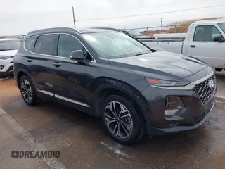 2020 Hyundai Santa Fe Limited with VIN 5NMS53AA8LH213608, listed as a IAAI auction lot 41787079 with 53,634 mi miles and . Bid and sale history available at DreamBid. Image 13.