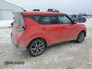 2024 Kia Soul EX with VIN KNDJ33AU6R7220116, listed as a Copart auction lot 87537805 with 16,887 mi miles and Salvage Title. Bid and sale history available at carsss.com. Image 3.