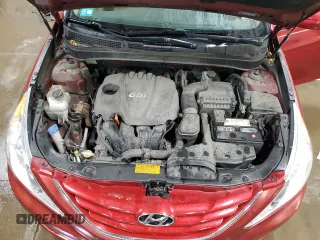 2012 Hyundai Sonata GLS with VIN 5NPEB4AC9CH477307, listed as a Copart auction lot 52015435 with 101,023 mi miles and Salvage Title. Bid and sale history available at DreamBid. Image 11.