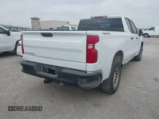 2020 Chevrolet Silverado 1500 Work Truck with VIN 1GCRYAEF8LZ177706, listed as a IAAI auction lot 42223578 with 59,382 mi miles and . Bid and sale history available at DreamBid. Image 4.