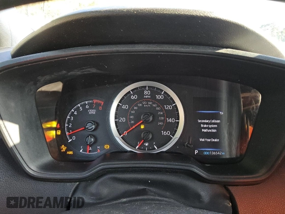 2020 Toyota Corolla SE with VIN 5YFS4RCE2LP047243, listed as a Copart auction lot 52650135 with 136,542 mi miles and Clean Title. Bid and sale history available at DreamBid. Image 9.