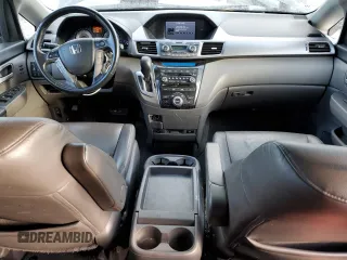 2013 Honda Odyssey Touring with VIN 5FNRL5H9XDB012761, listed as a Copart auction lot 45718175 with 167,878 mi miles and Non Repairable. Bid and sale history available at carsss.com. Image 8.