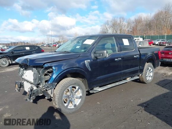 2022 Ford F-150 XL z VIN 1FTEW1EP4NFC10265, wystawiony jako IAAI lot #41698502 z przebiegiem 48 349 mil mil oraz . Historia ofert i sprzedaży dostępna na DreamBid. Obrazek 17.