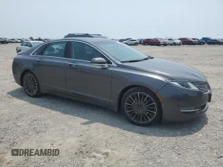2015 Lincoln MKZ with VIN 3LN6L2J96FR616591, listed as a Copart auction lot 60215825 with 195,951 mi miles and Clean title. Bid and sale history available at DreamBid. Image 4.