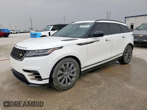 2018 Land Rover Range Rover Velar R-Dynamic SE with VIN SALYL2RV1JA755764, listed as a Copart auction lot 56980485 with 70,119 mi miles and Salvage title. Bid and sale history available at DreamBid. Image 1.