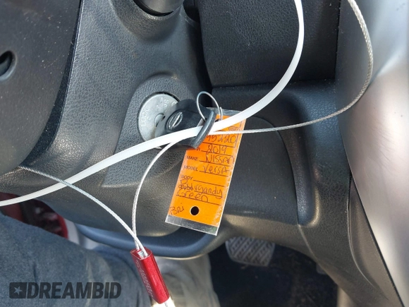 2019 Nissan Note SV with VIN 3N1CE2CP8KL355719, listed as a IAAI auction lot 41396198 with 65,256 mi miles and . Bid and sale history available at DreamBid. Image 11.